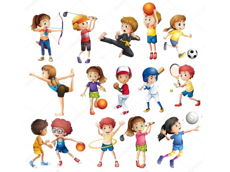 Картинки про спорт для детей школьного возраста